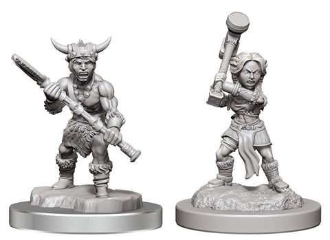 Wizkids: Nolzur's Marvelous Miniatures: Halfling Barbarians