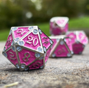 Norse Foundry 7 Die Metal RPG Dice Set: Dungeon Delve Arcane Trap