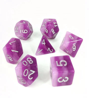 Foam Brain Games Purple Layer RPG Dice Set