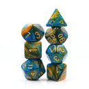 Foam Brain Games RPG Dice Set: River At Dusk