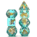 Foam Brain Games RPG Dice Set: Green Conch