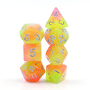 Foam Brain Games RPG Dice Set: Summer's Joy
