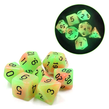 Foam Brain Games RPG Set: Glow In the Dark Mango