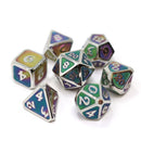Die Hard Dice 7 Die Metal Dice Set: Mythica Selene