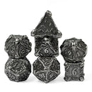 Foam Brain Games Kraken Jewels: Silver RPG Metal Dice Set