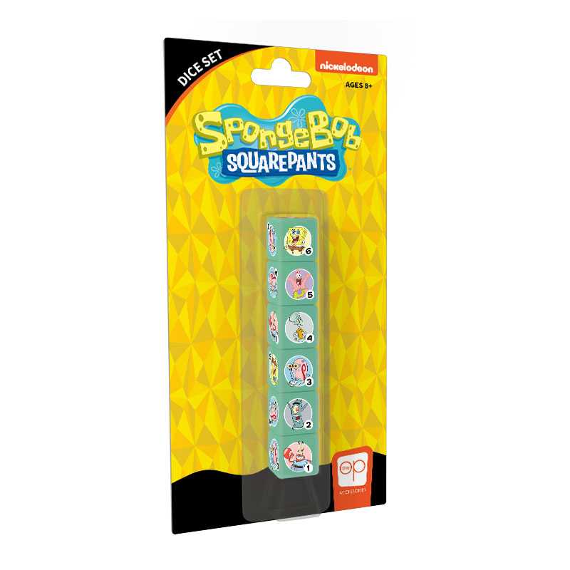 Spongebob Squarepants Dice Set