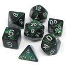 Die Hard Dice 7 Die RPG Dice Set: Spring Equinox
