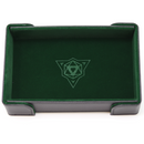 Die Hard Dice: Table Armor Folding Rectangle Tray: Green Velvet