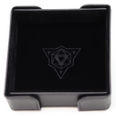 Die Hard Dice Table Armor Folding Square Tray: Black Velvet
