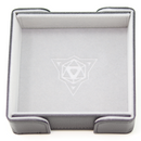 Die Hard Dice Table Armor Folding Square Tray: Gray Velvet