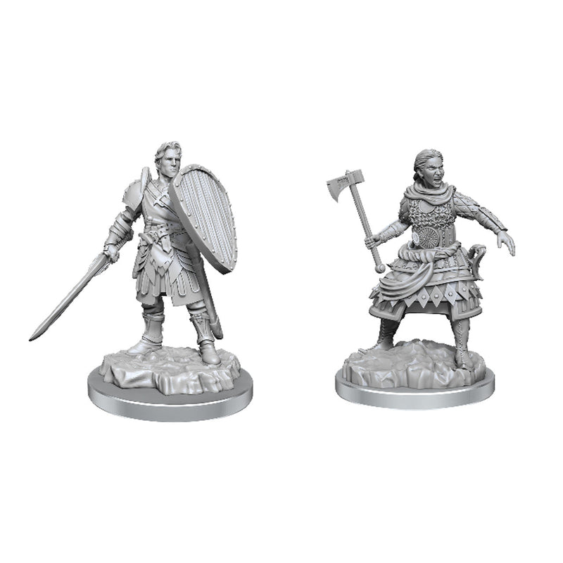 Wizkids Nolzur's Marvelous Miniatures: Human Fighters
