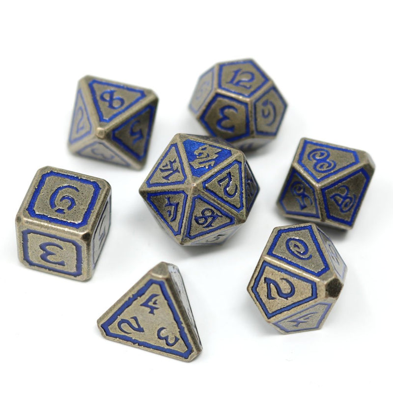 Die Hard Dice 7 Die Metal Dice Set: Unearthed - Leviathan
