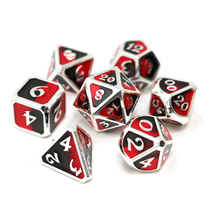Die Hard Dice 7 Die Metal Dice Set: Dark Arts Vengeance