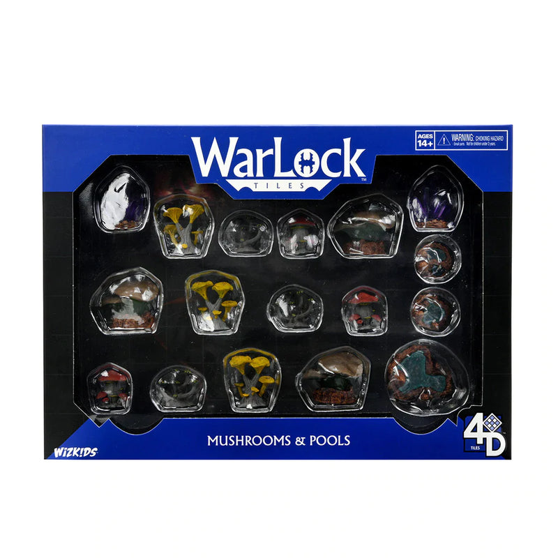 Wizkids Warlock Tiles: Mushrooms and Pools
