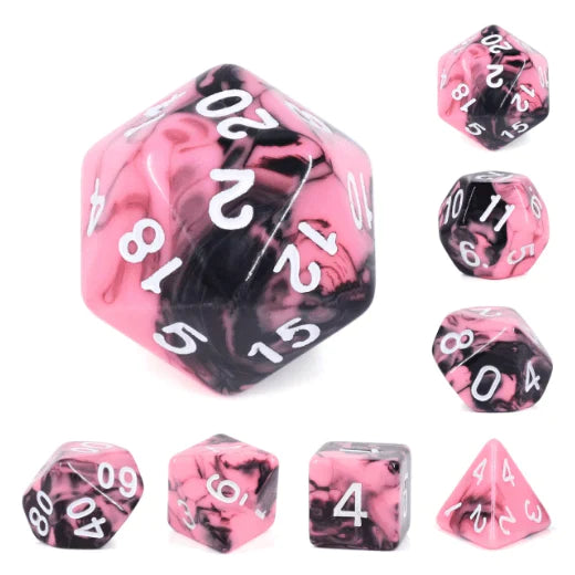 Foam Brain Games Watermelon Cream RPG Dice Set