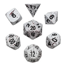 Forged Gaming Winters Blood Set of 7 Metal Dice