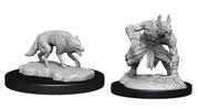 Wizkids: Nolzur's Marvelous Miniatures: Jackalwere & Jackal
