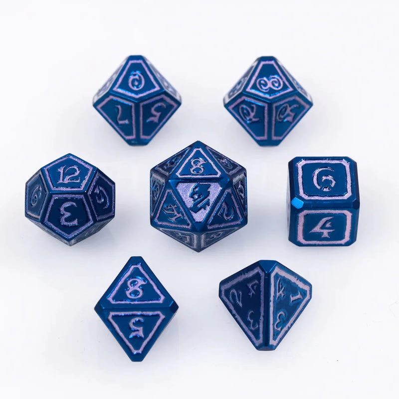 Die Hard Dice 7pc RPG Set - Mages Guild Illusion