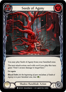 Seeds of Agony (Blue) [MON185-RF] (Monarch)  1st Edition Rainbow Foil
