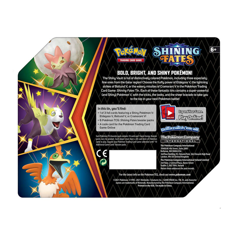 Shining Fates - Collector's Tin (Eldegoss V) Shining Fates - Collector's Tin (Eldegoss V)