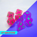 Die Hard Dice 7 Die RPG Dice Set: AfterDark Avalore Funky Town