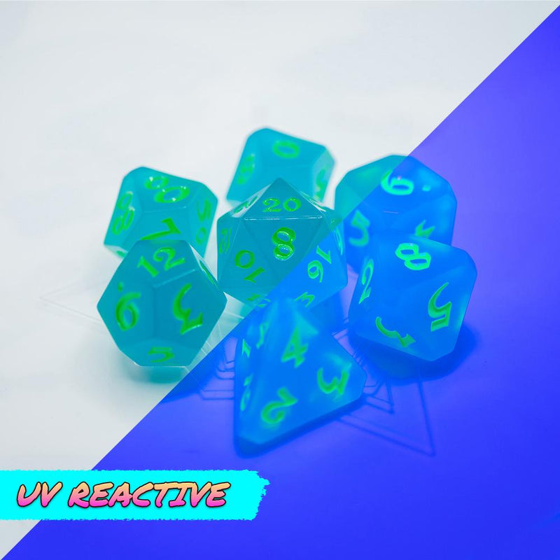Die Hard Dice 7 Die RPG Dice Set: AfterDark Avalore Rhapsody