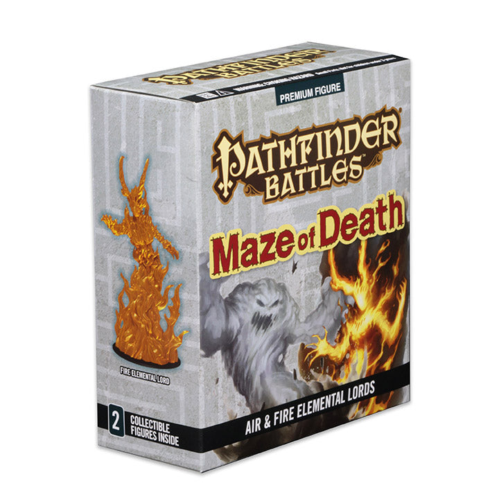 Wizkids Battles: Maze of Death Air and Fire Elemental Lords Case Incentive