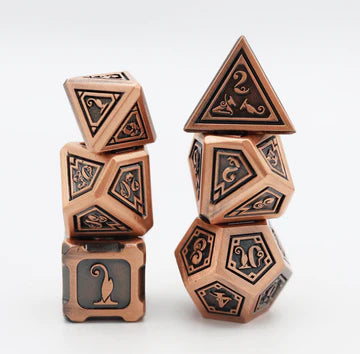 Foam Brain Games Alchemist Metals PRG Dice Set: Copper