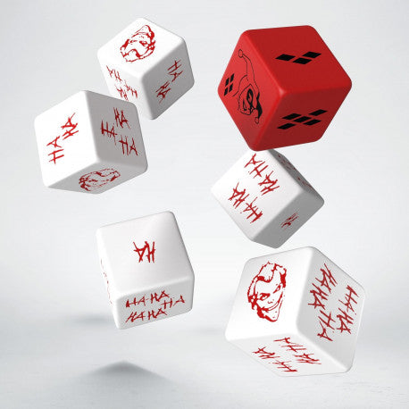 Q Workshop Dice Set - Batman Miniature Game D6 Joker Dice Set