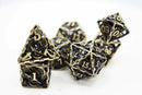 Foam Brain Games Hollow Chained Dragon: Bronze RPG Metal Dice Set