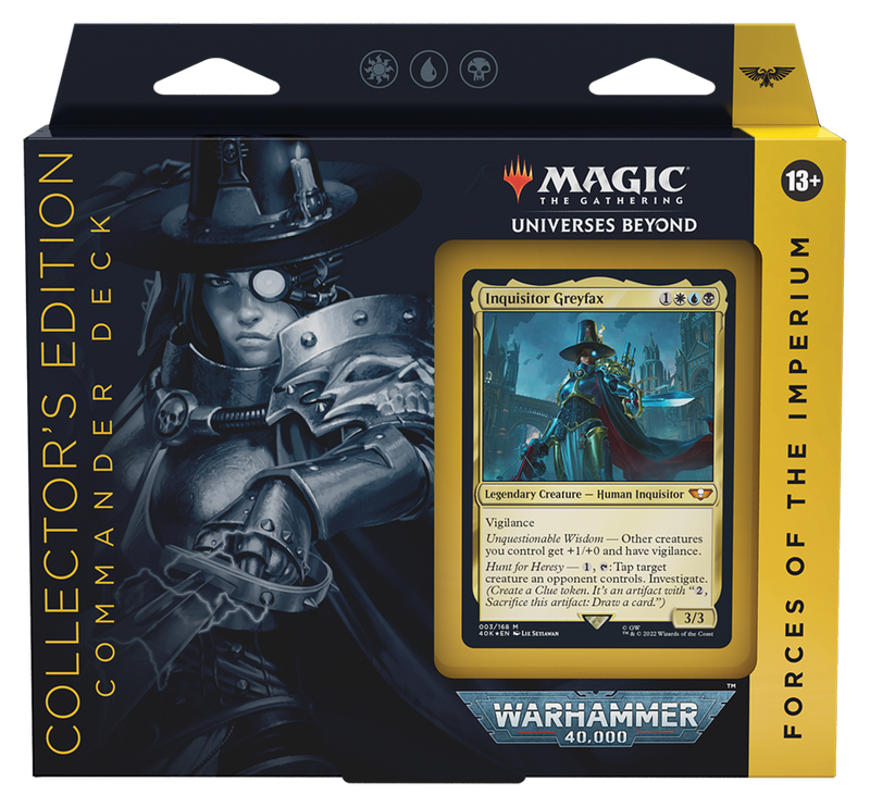 Universes Beyond: Warhammer 40,000 - Commander Deck (Forces of the Imperium - Collector's Edition)