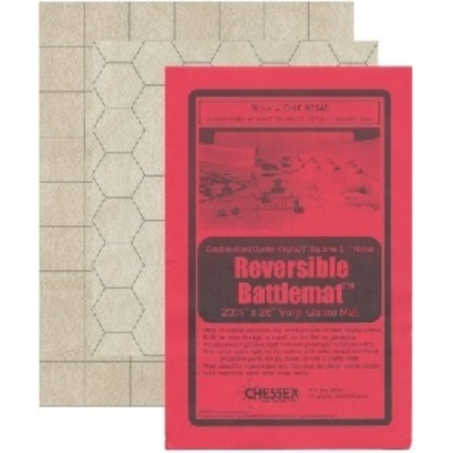 Chessex Reversible Battlemat - 1" Square/Hex