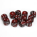 Chessex Speckled: 16MM D6 Silver Volcano (12)