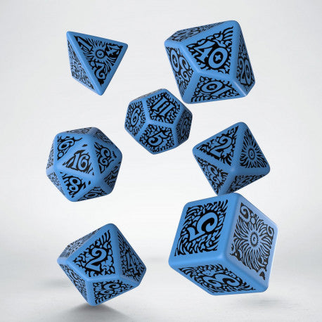 Q Workshop Dice Set - Call of Cthulu The Outer Gods Azathoth 7 Dice Set
