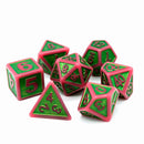 Die Hard Dice 7 Die RPG Dice Set: Untamed Cockatrice