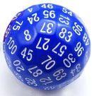 Foam Brain Games 100 Sided Die - Blue (D100)