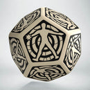 Q Workshop: D12 Beige & Black Hit Location Die