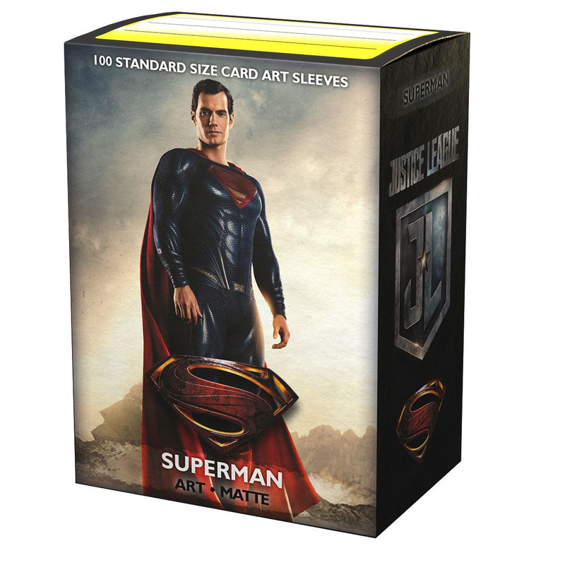 Dragon Shield: Standard 100ct Art Sleeves - Justice League (Superman)
