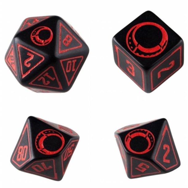 Q Workshop Dice Set - Cypher System 4 Dice Set