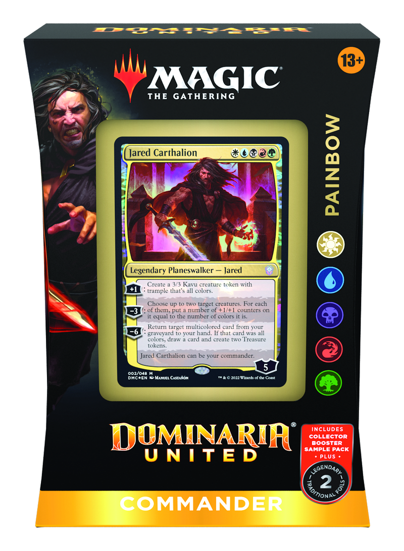 mtg painbow card list Dominaria United