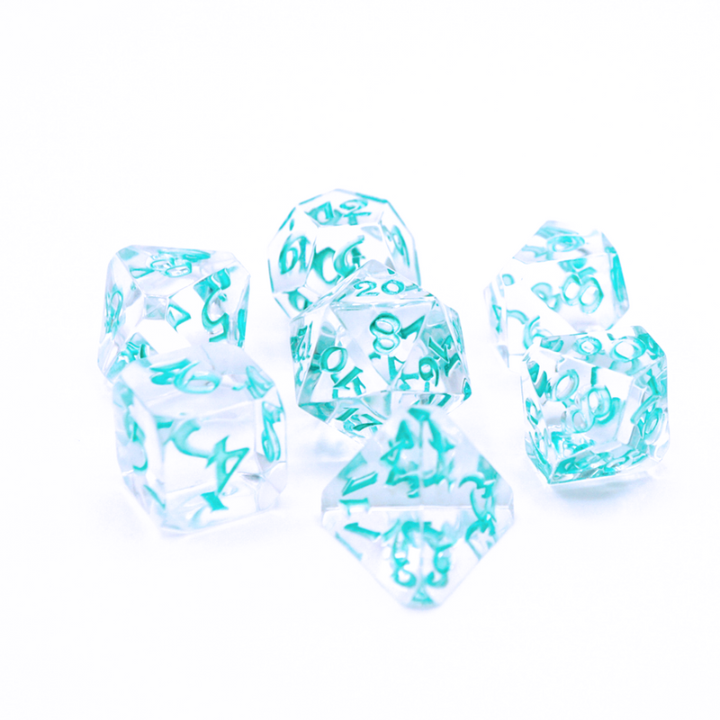 Die Hard Dice 7 Die Avalore RPG Dice Set: Isa Restoration