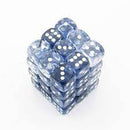 Chessex Nebula: 12MM D6 Black/White (36)
