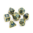 Die Hard Dice 7 Die RPG Metal Dice Set: Drakona Khaos Erebus