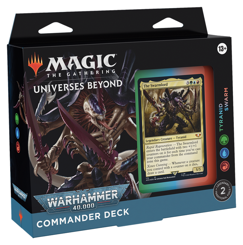 Universes Beyond: Warhammer 40,000 - Commander Deck (Tyranid Swarm) Universes Beyond: Warhammer 40,000 - Commander Deck (Tyranid Swarm)