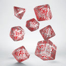 Q Workshop: Elvish Translucent & Red Dice set