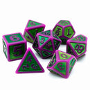 Die Hard Dice 7 Die RPG Dice Set: Untamed Gorgon
