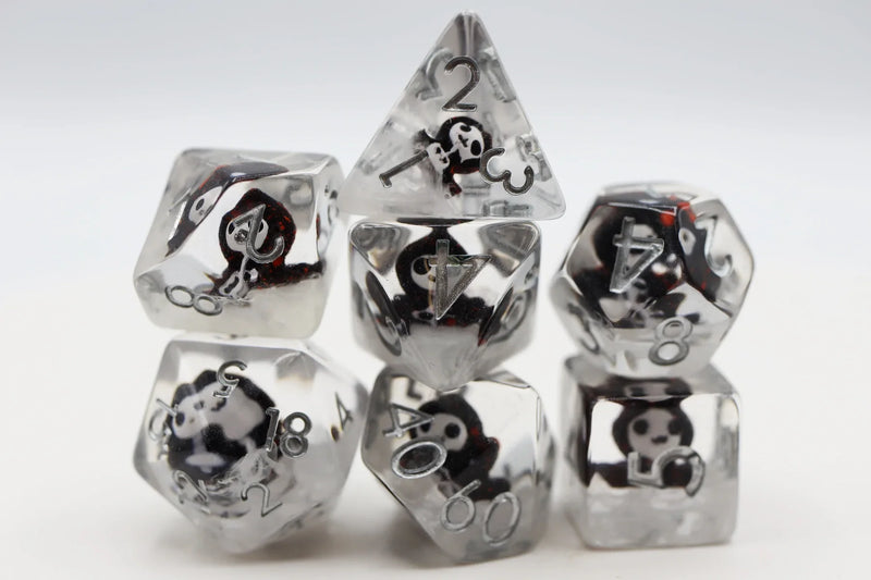 Foam Brain Games RPG Dice Set: Grim Reaper