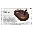 Polyhero Dice - The Rogue D20 Lock & Pick - Stout Bronze & Ward White Set