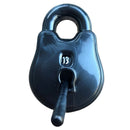 Polyhero Dice - The Rogue D20 Lock & Pick - Cold Iron & Ice White Set