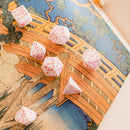 Q Workshop: Japanese Dice Set: Cherry Blossom Petals